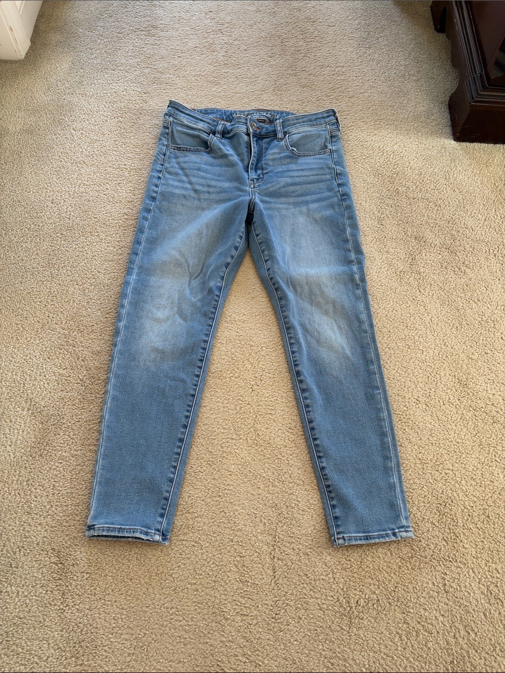 American Eagle Outfitters Light Blue Skinny Jeans